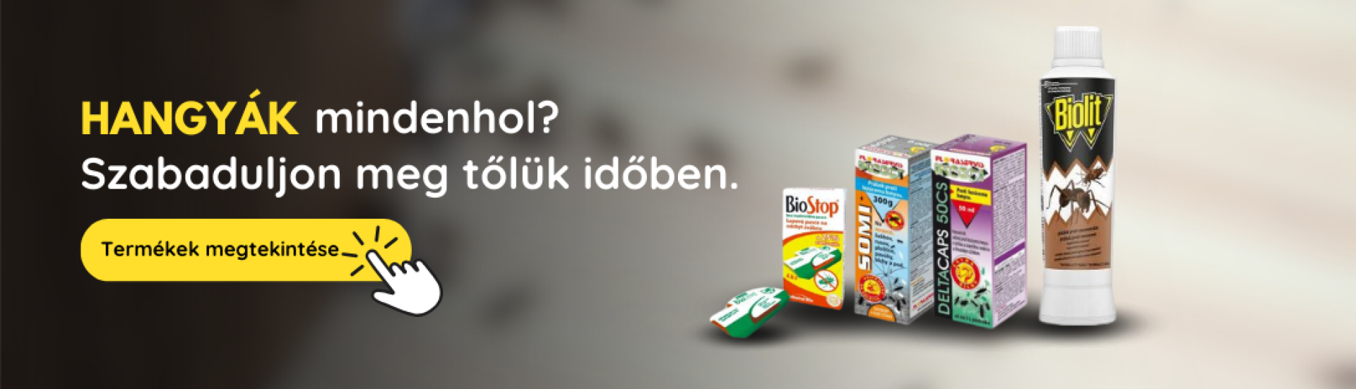 HU Prípravky proti mravcom (5,6,7,8,9)